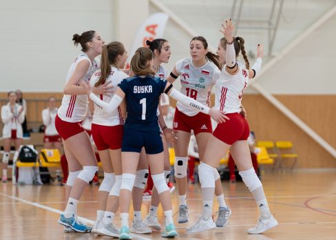 2024-01-05 Mistrzostwa EEVZA U20W: Polska - Łotwa 3:0